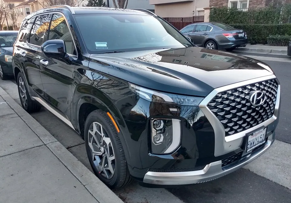 2021 Hyundai Palisade Calligraphy, photographed in United States