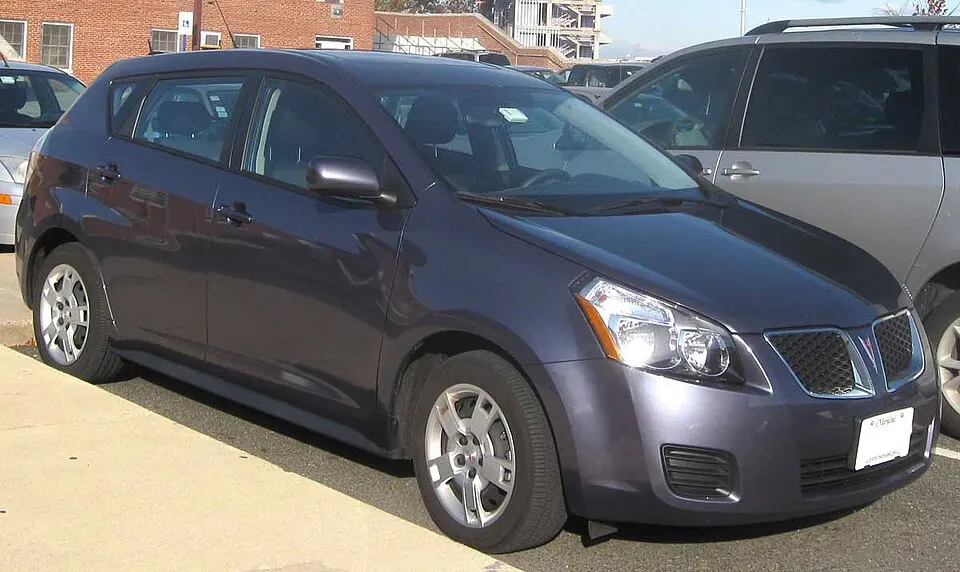 2009 Pontiac Vibe, photographed in United States