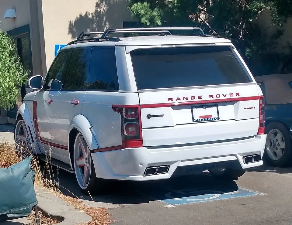 2018 Land Rover Range Rover SV Performance Forgiato, photographed in United States
