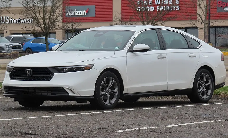 2024 Honda Accord EX, front left, 03-21-2026, photographed in United States