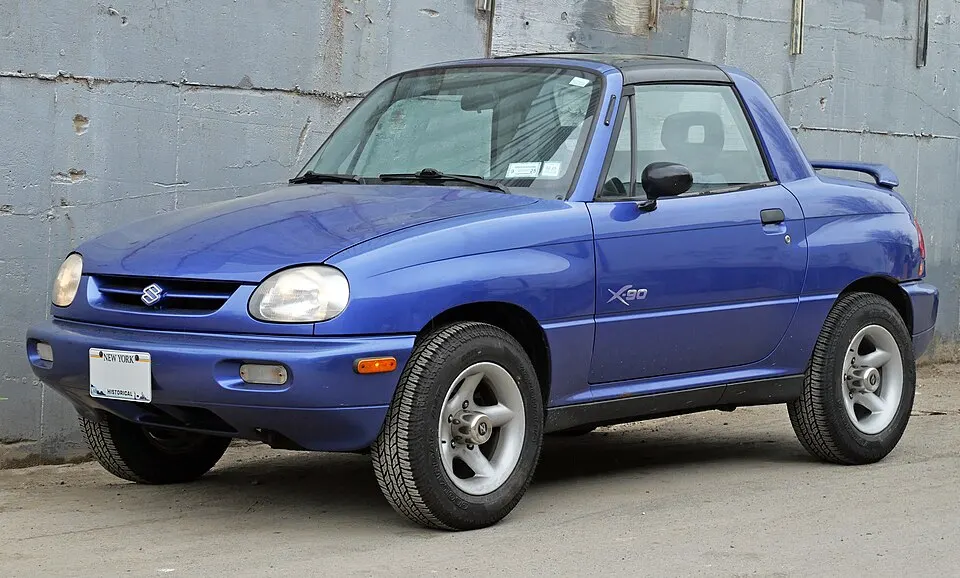 1996 Suzuki X-90, front 5.4.25, photographed in United States