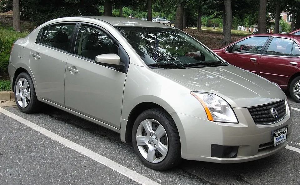 2007 Nissan Sentra, photographed in United States