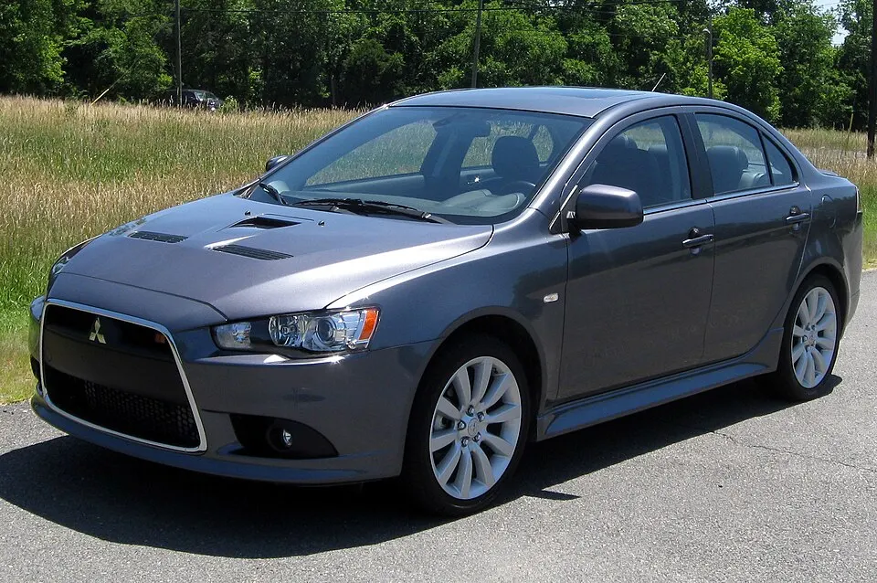 2011 Mitsubishi Lancer Ralliart sedan -- 06-30-2011, photographed in United States