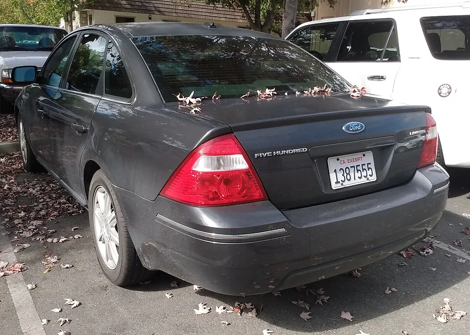 2005 Ford Five Hundred, photographed in United States