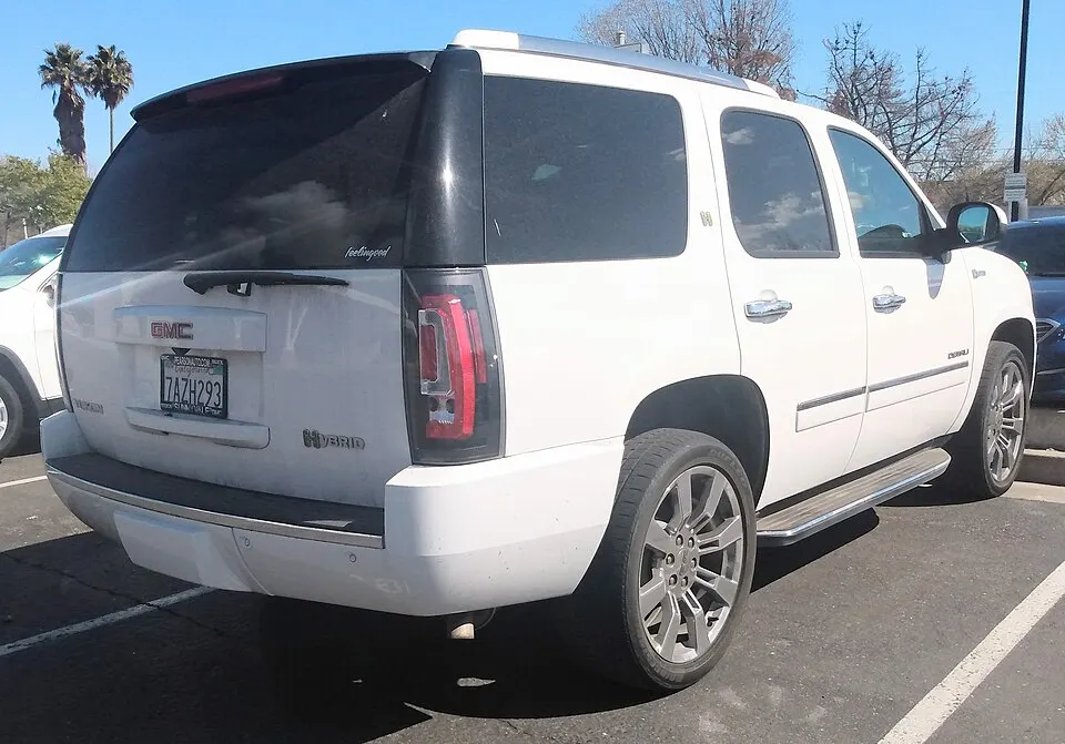 2013 GMC Yukon Hybrid Denali, photographed in United States