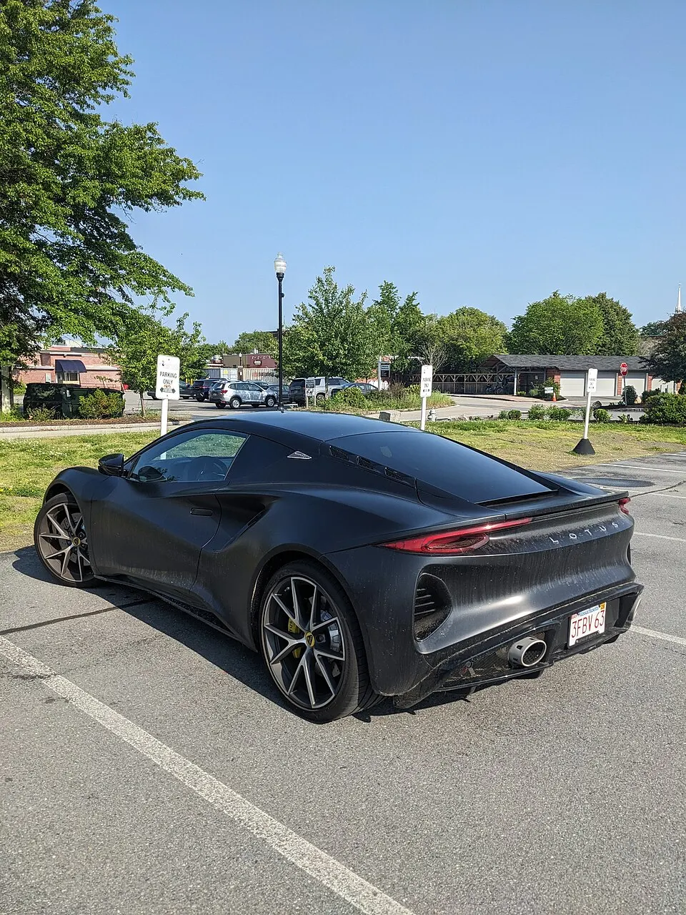 2024 Lotus Emira First Edition Monadnock Food Co-op 34 Cypress Street downtown Keene NH June 2025 01, photographed in United States