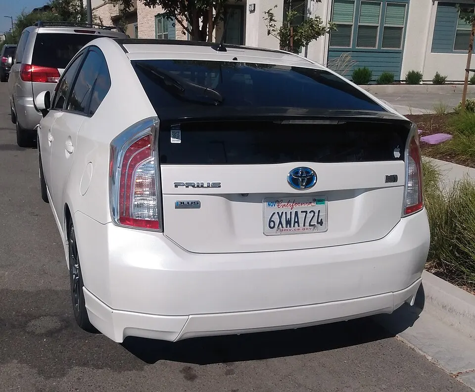 2013 Toyota Prius Plus, photographed in United States