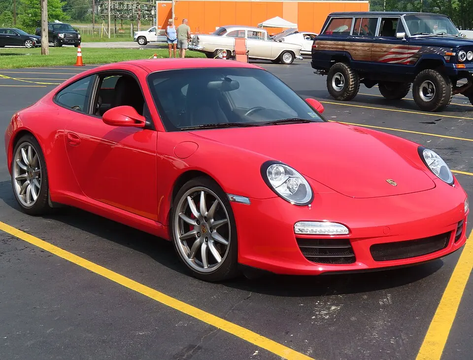2011 Porsche 911 Carrera S coupe, front right, 06-07-2025, photographed in United States