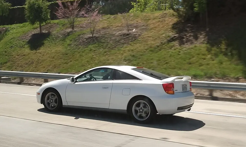2002 Toyota Celica GT, photographed in United States