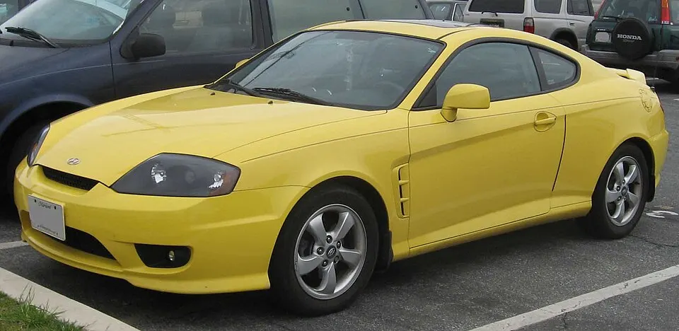 2006 Hyundai Tiburon, photographed in United States