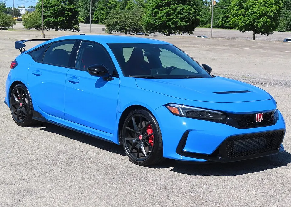 2024 Honda Civic Type R, front right, 06-15-2024, photographed in United States