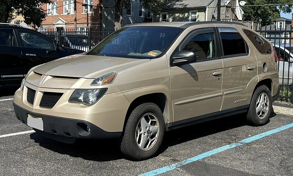 2003 Pontiac Aztek AWD, 08-23-2024, photographed in United States