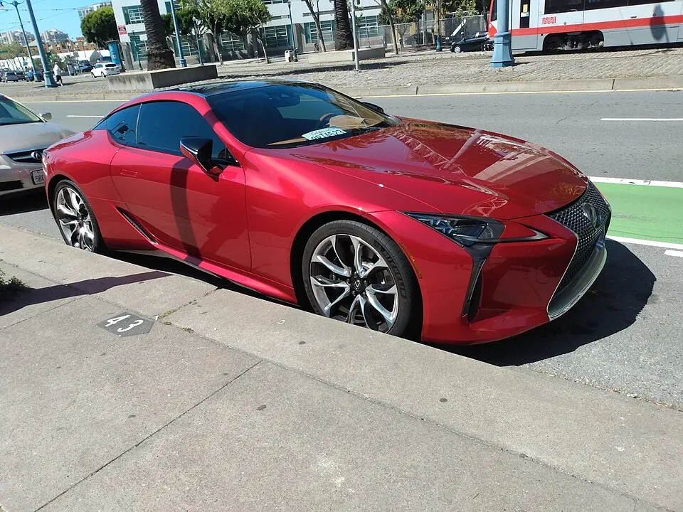 2018 Lexus LC 500, photographed in United States