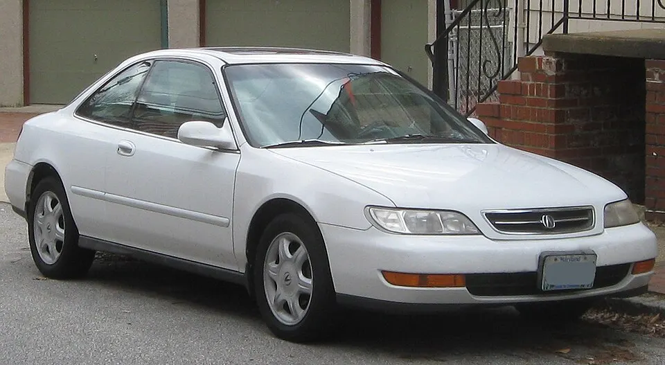 1997 Acura CL -- 01-28-2010, photographed in United States