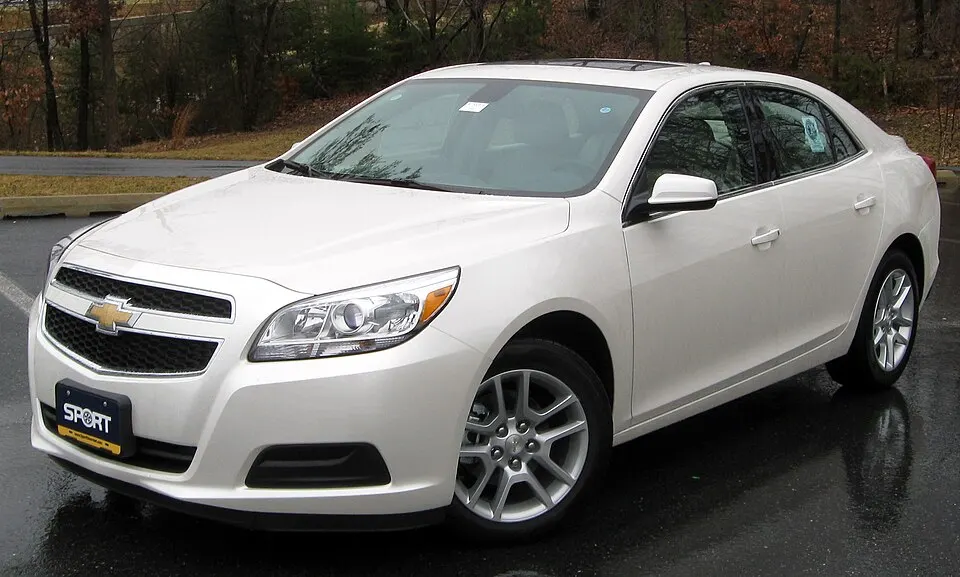 2013 Chevrolet Malibu Eco 1SA -- 02-29-2012 1, photographed in United States