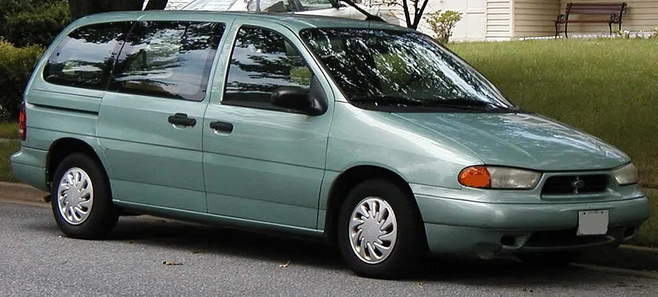 Ford Windstar, photographed in United States