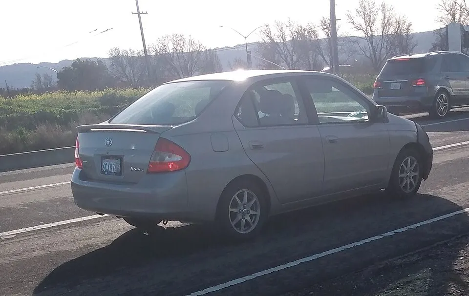 2001 Toyota Prius Hybrid, photographed in United States