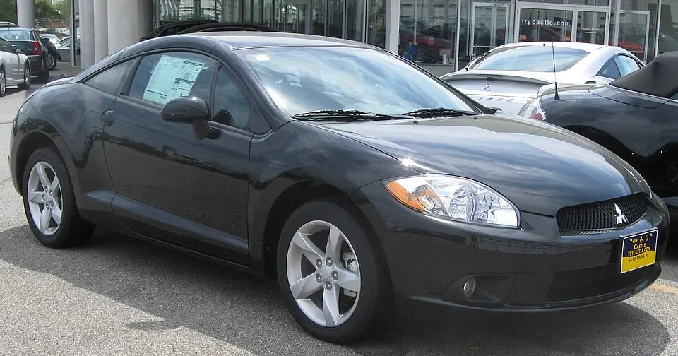 2009 Mitsubishi Eclipse, photographed in United States