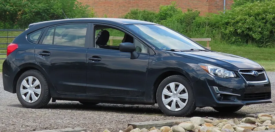 2016 Subaru Impreza 2.0i 5-door, 06-22-2022, photographed in United States