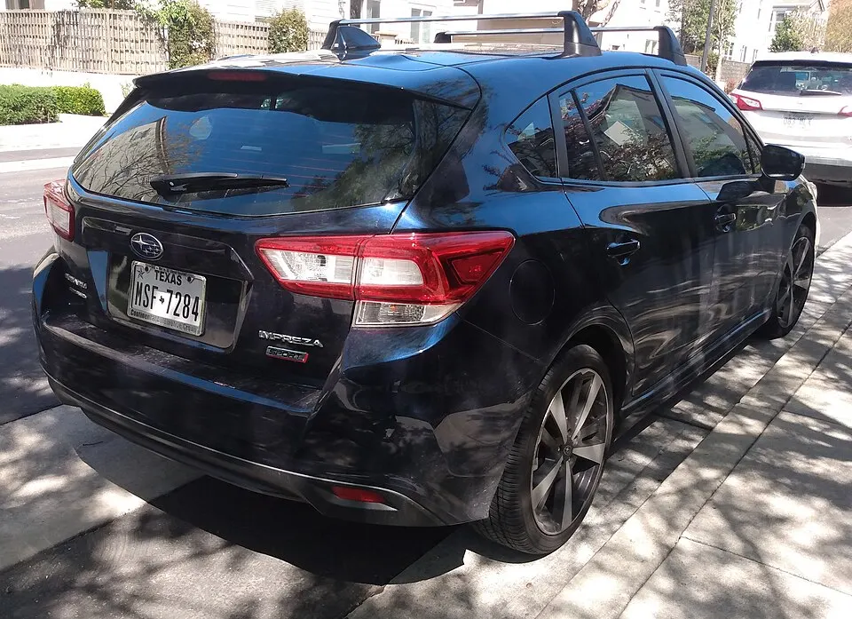 2017 Subaru Impreza Sport AWD from Texas, photographed in United States