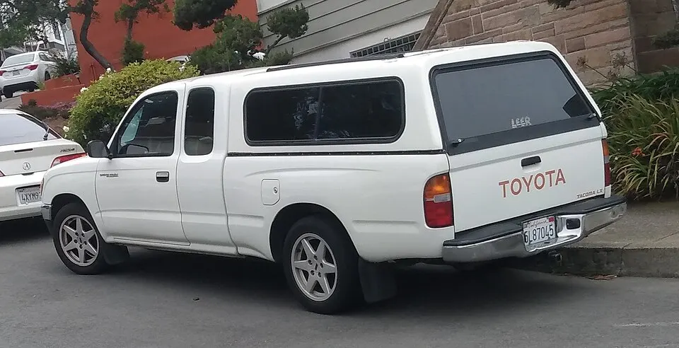 1997 Toyota Tacoma, photographed in United States