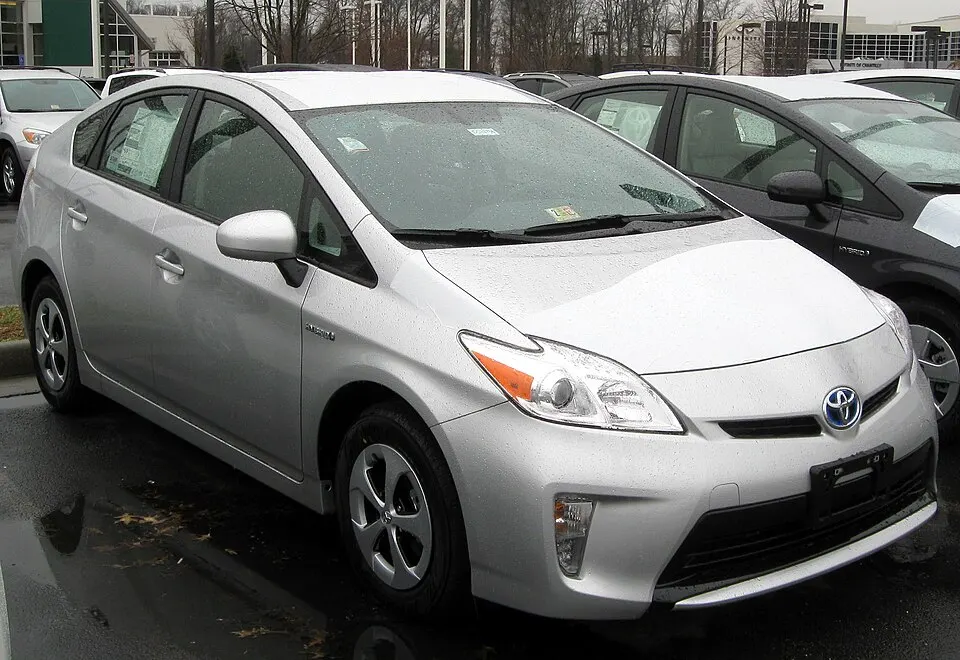 2012 Toyota Prius -- 02-16-2012, photographed in United States