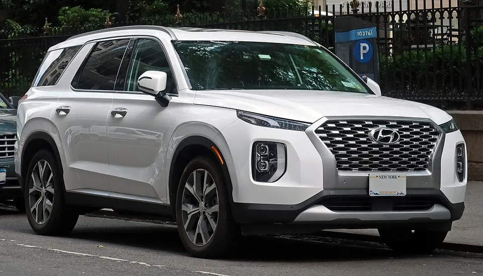 2022 Hyundai Palisade, front 5.21.23, photographed in United States