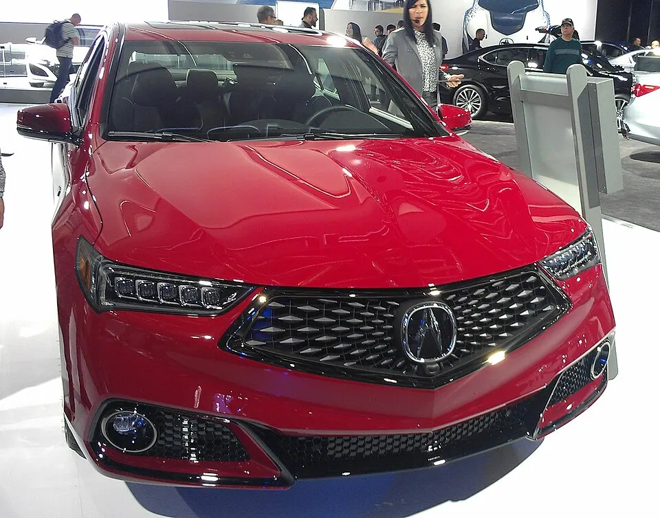 2018 Acura TLX au SIAM 2018, photographed in Canada