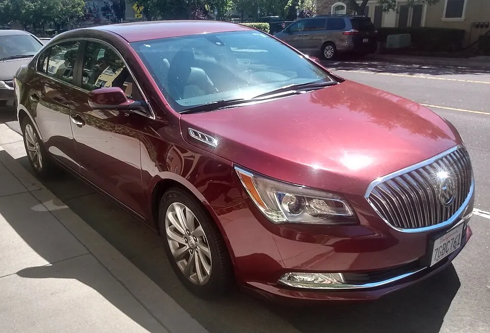 2015 Buick LaCrosse, photographed in United States