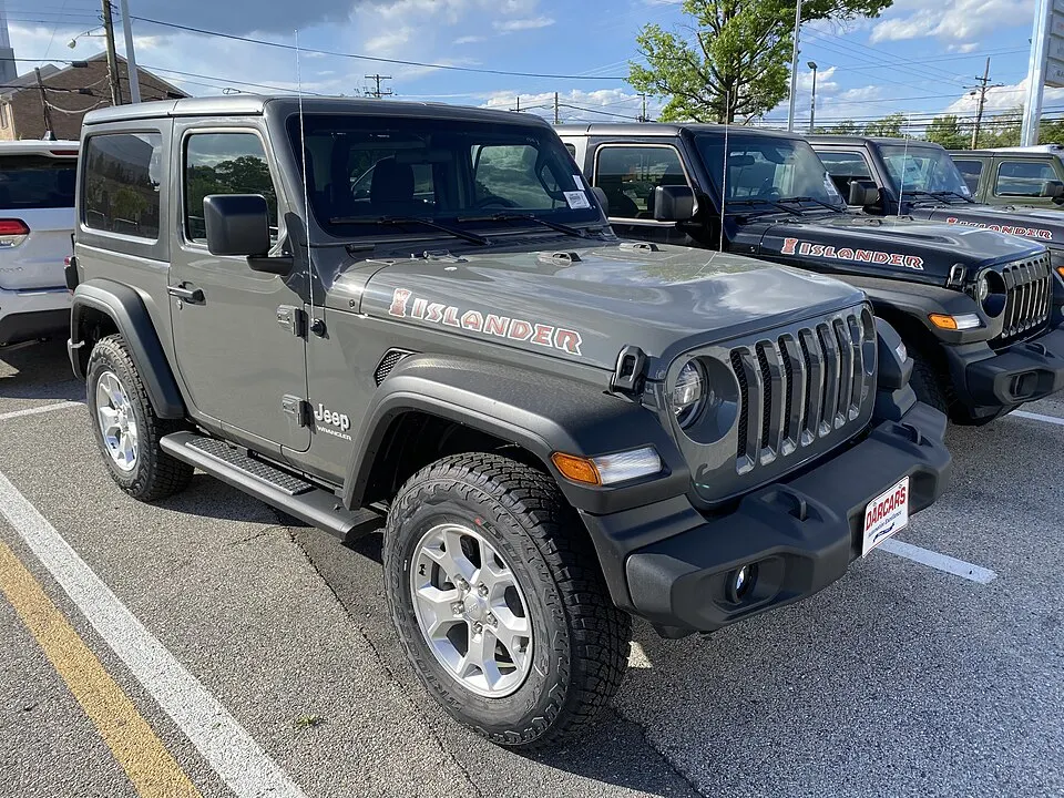 2021 Jeep Wrangler JL two-door Islander 1of3, photographed in United States