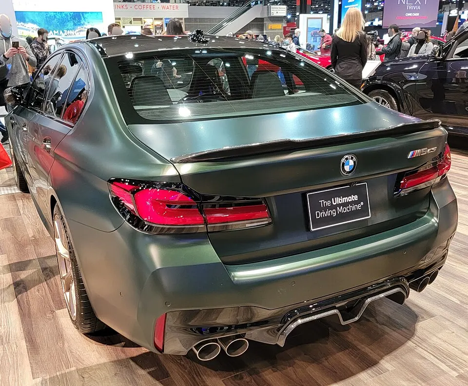2022 BMW M5 CS, photographed in United States