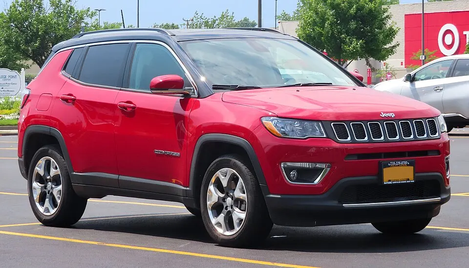 2019 Jeep Compass Limited 2.4L, front 7.6.19, photographed in United States