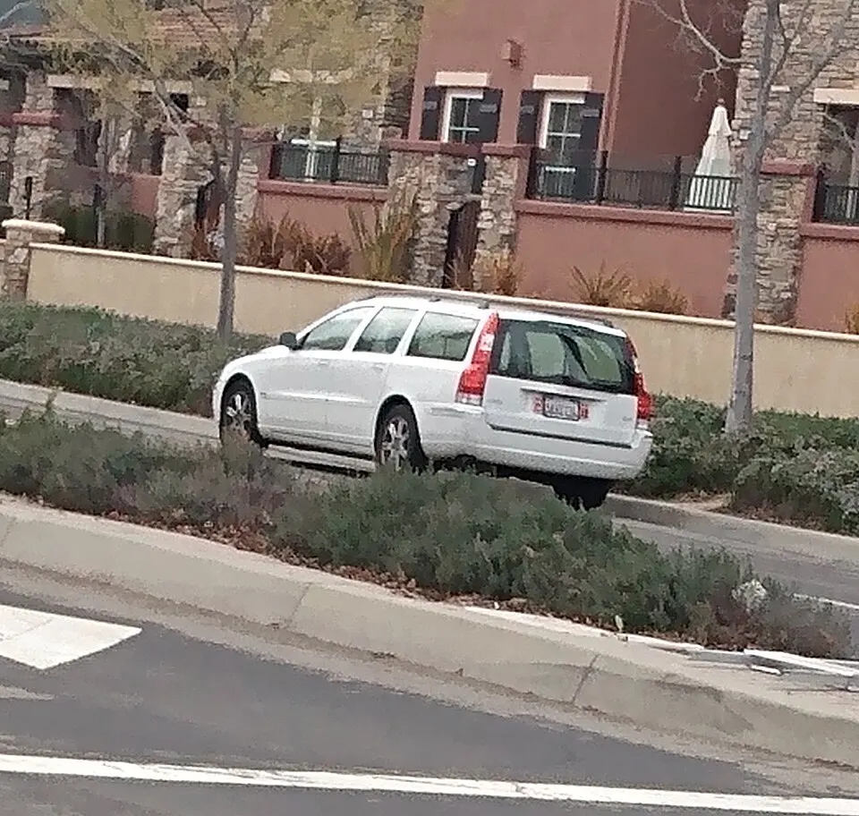 2004 Volvo V70 from Sweden, photographed in United States