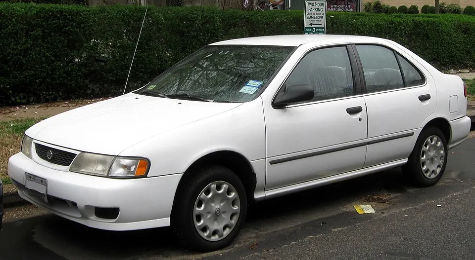1998 Nissan Sentra GXE, photographed in United States