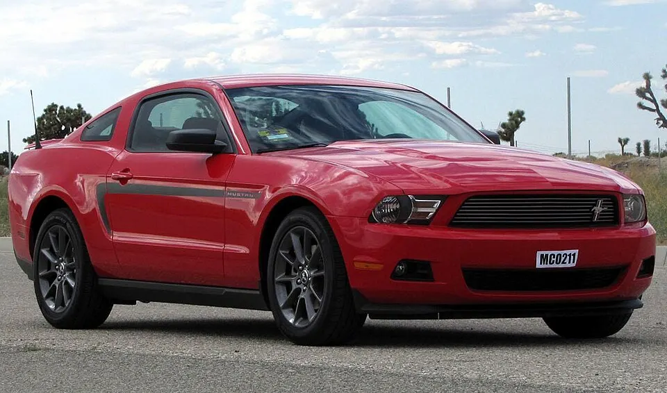 2012 Ford Mustang -- NHTSA 2, photographed in United States