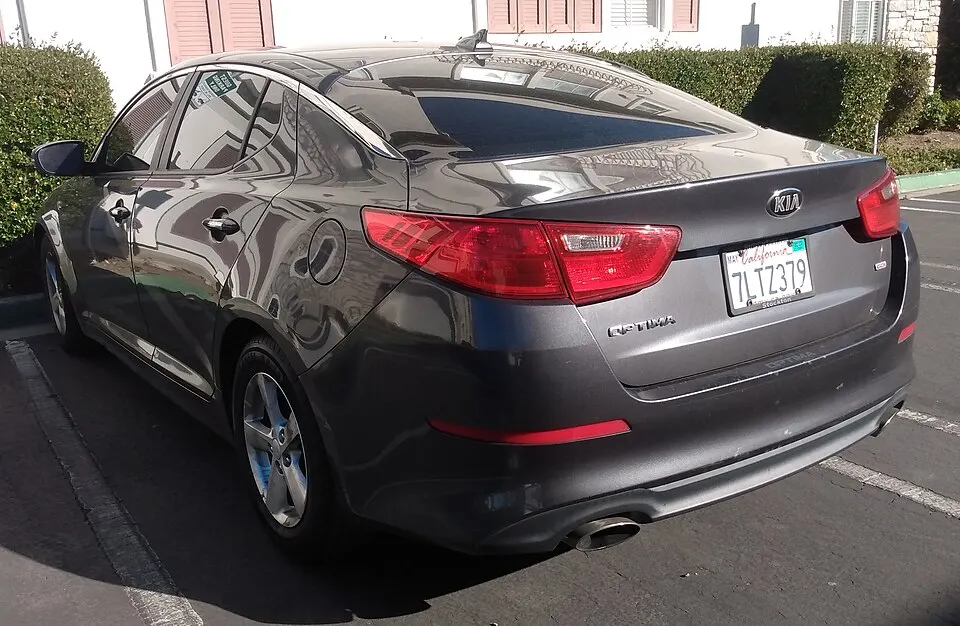 2015 Kia Optima GDI, photographed in United States