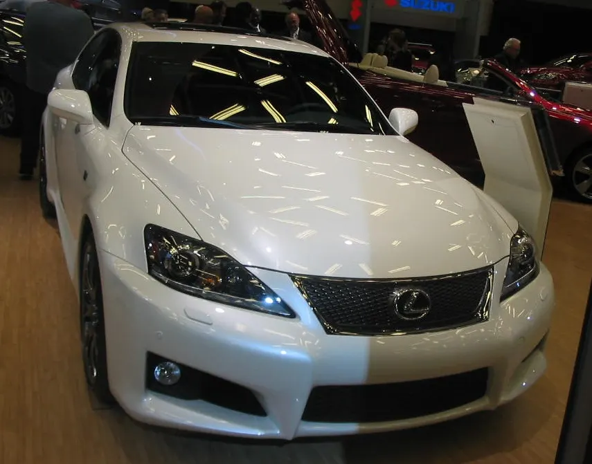 '12 Lexus IS-F (MIAS '12), photographed in Canada