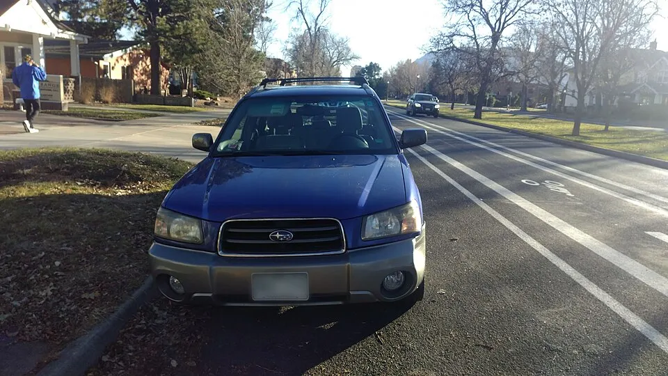 2004 Subaru Forester 2.5XS - Front, photographed in United States