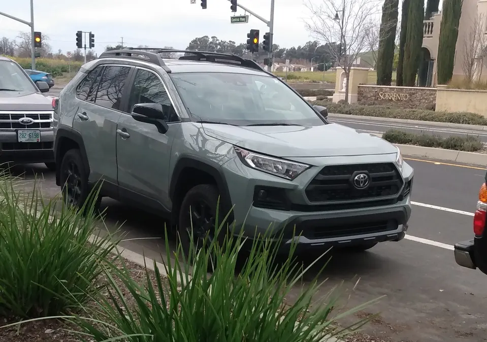 2020 Toyota RAV4 TRD Off-Road, photographed in United States
