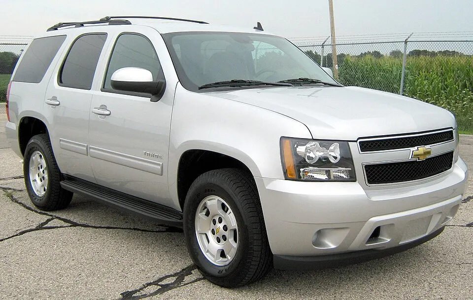 2011 Chevrolet Tahoe LS -- NHTSA, photographed in United States