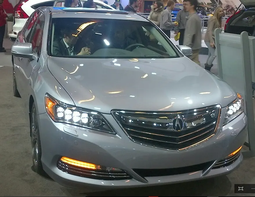 '16 Acura RLX (MIAS '16), photographed in Canada