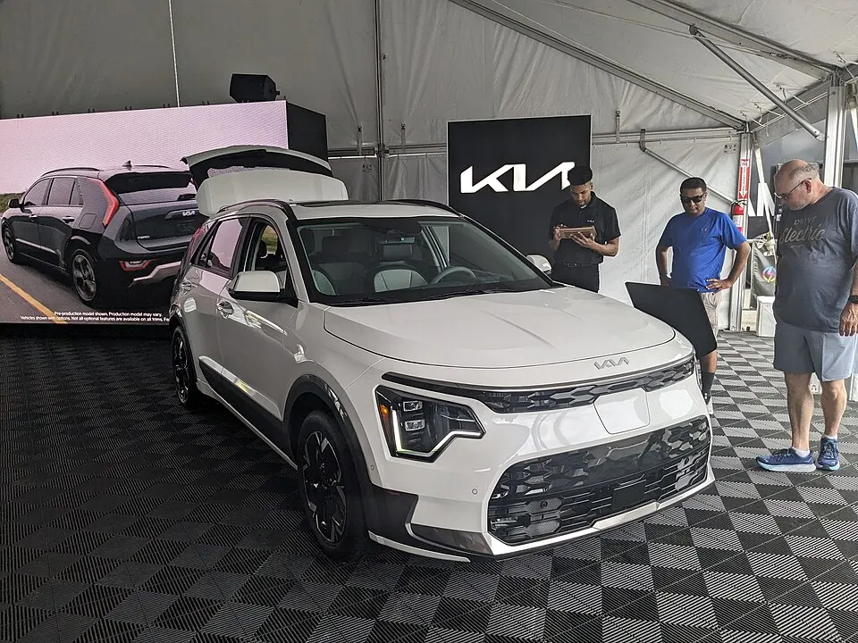 2024 Kia Niro EV Wave, Electrify Expo Orlando, photographed in United States