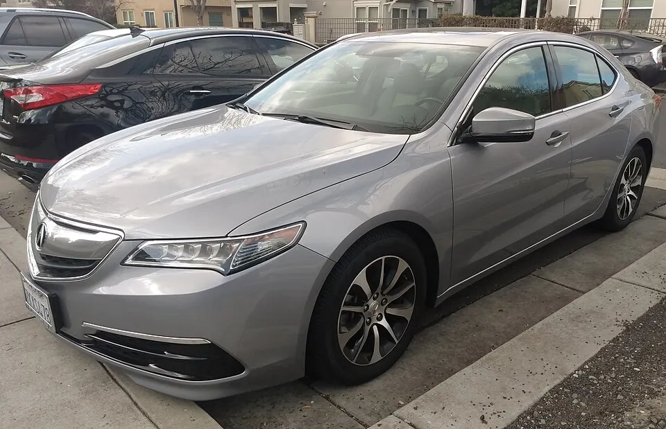2017 Acura TLX V6, photographed in United States