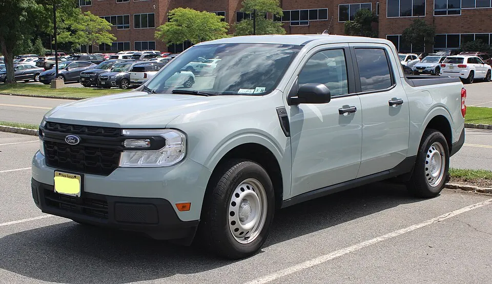 2024 Ford Maverick XL, front left, 08-21-2026, photographed in United States