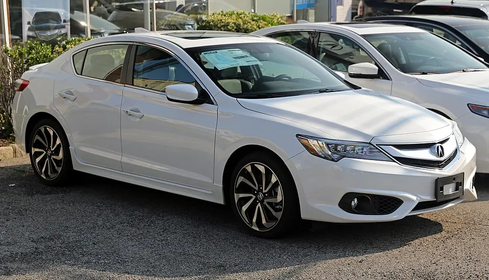 2016 Acura ILX A-Spec Premium Package, front right, photographed in United States