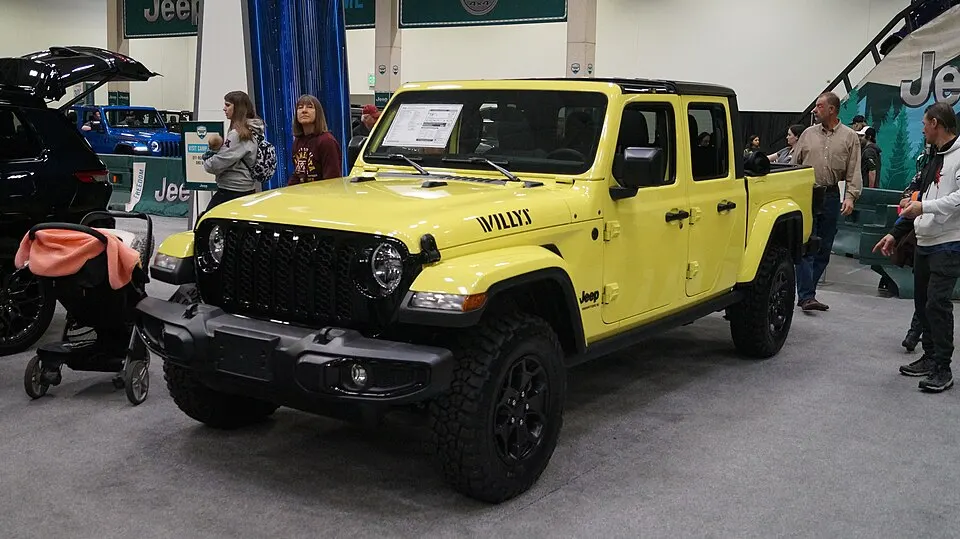 2023 Jeep Gladiator Willys Pick-Up, photographed in United States