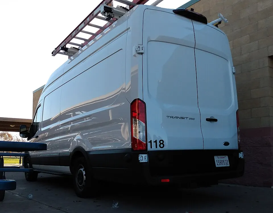 2017 Ford Transit 250, photographed in United States