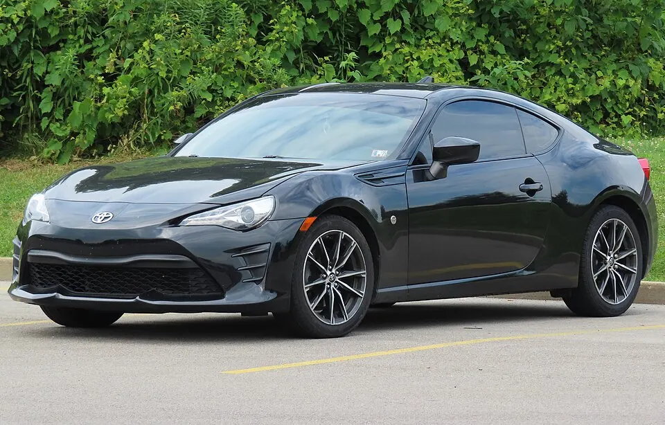 2017 Toyota 86, front left, 07-09-2024, photographed in United States