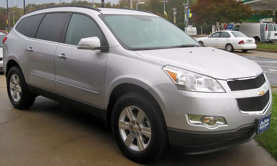 2009 Chevrolet Traverse, photographed in United States