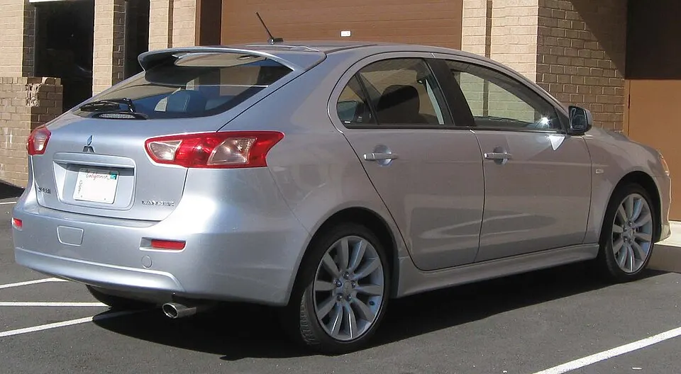 2010 Mitsubishi Lancer Sportback -- 04-29-2010, photographed in United States